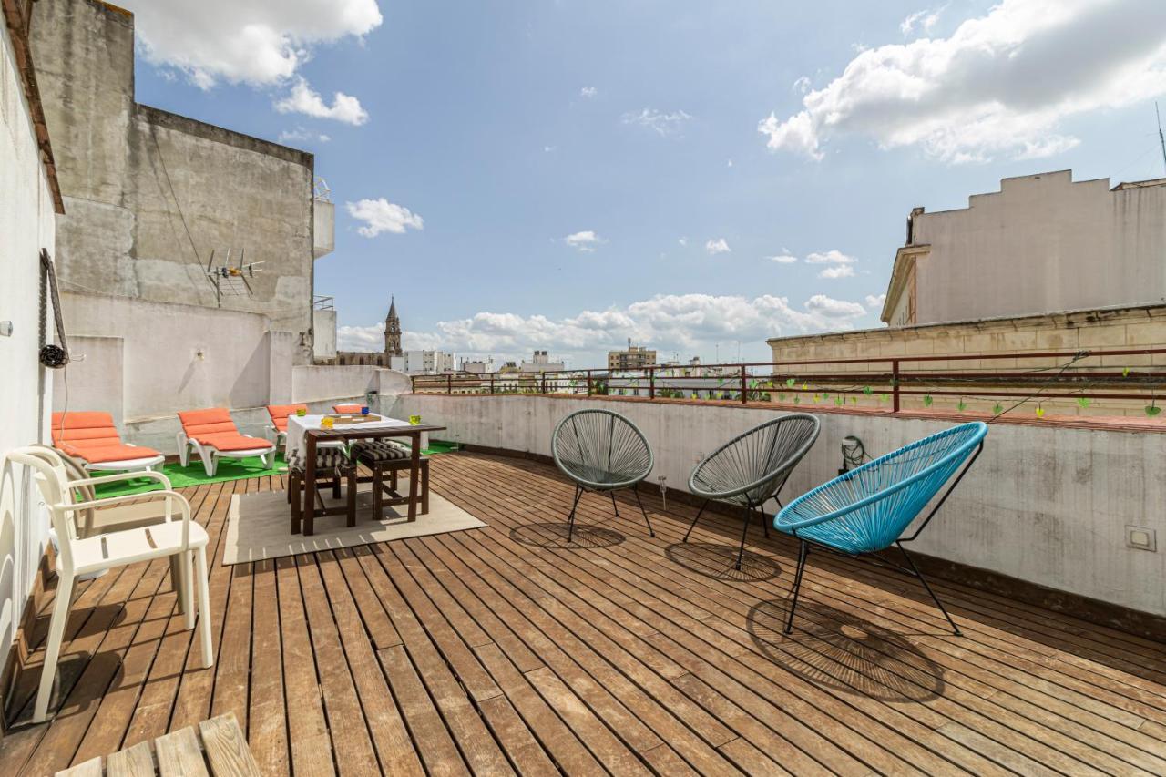 Top Atico Plaza Del Arenal - Gran Terraza - Vistas - Solarium 赫雷斯 外观 照片