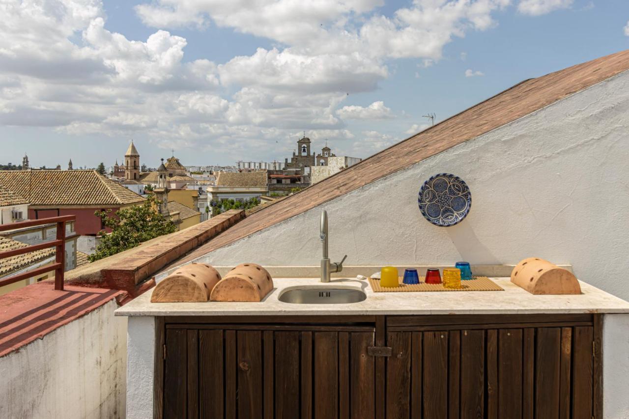 Top Atico Plaza Del Arenal - Gran Terraza - Vistas - Solarium 赫雷斯 外观 照片